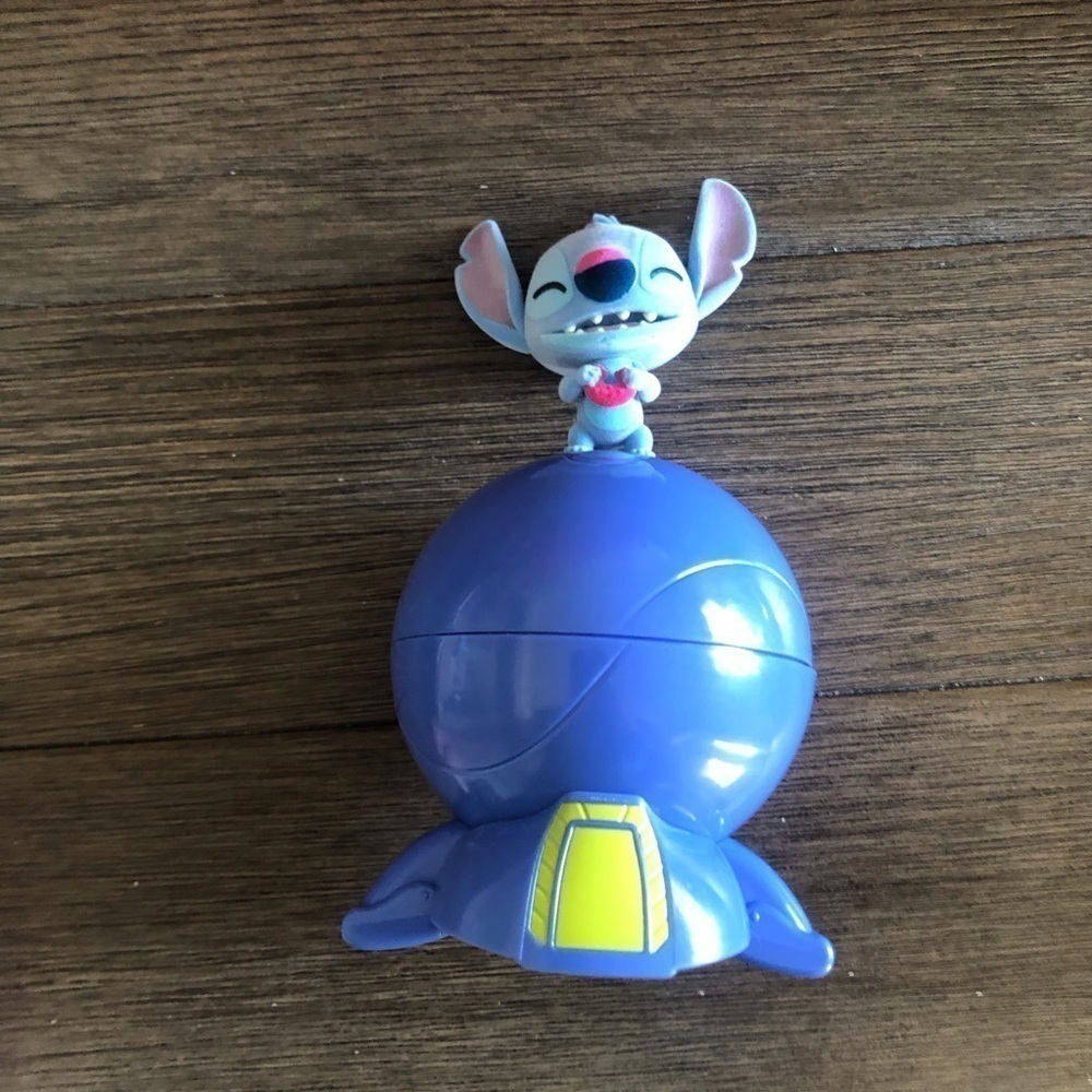 Disney: Stitch: Vinyl flocked figure collectors storage box